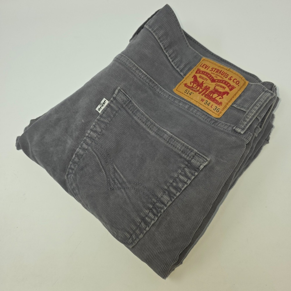 Levi's Men's Gray Corduroy Pants
